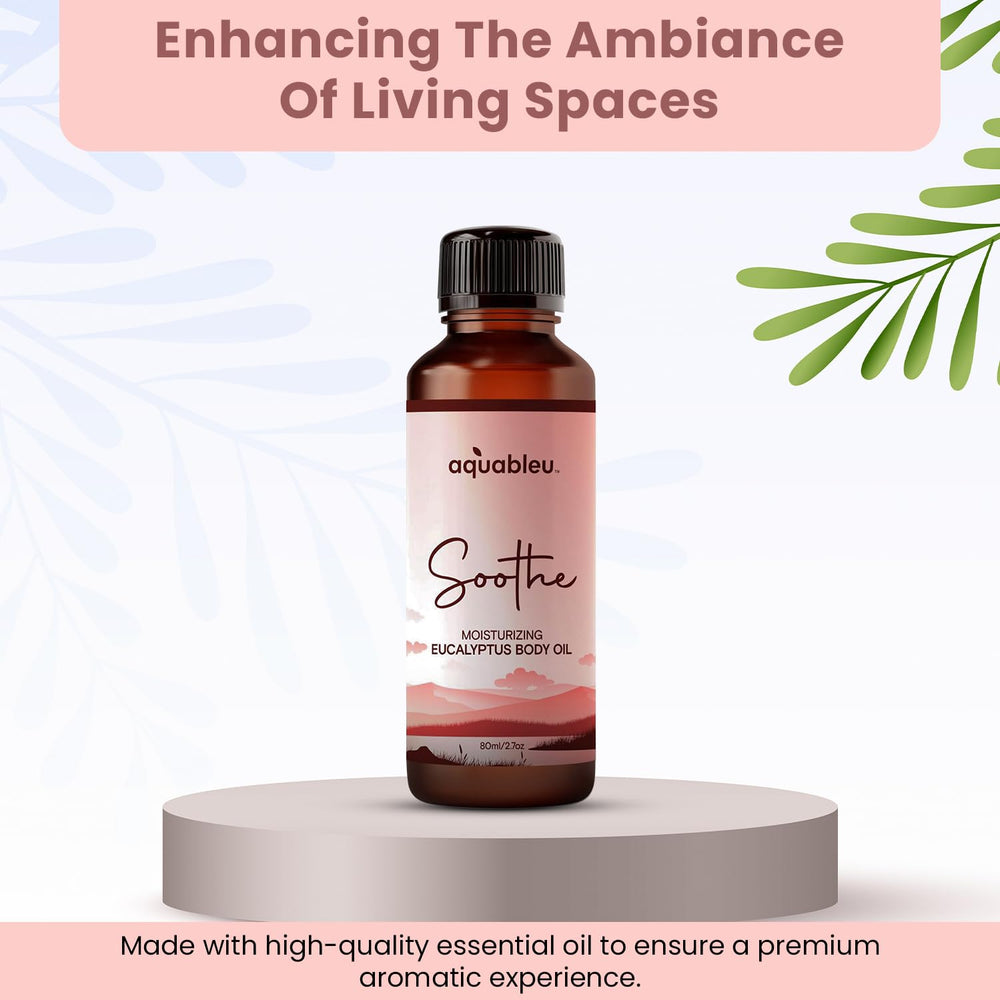 Gift-ready eucalyptus massage oil for women