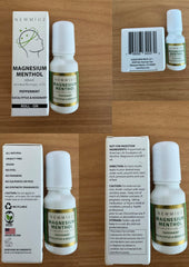 Gift-ready packaging for Magnesium Menthol Migraine Roll-On
