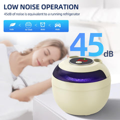 Gift-ready ultrasonic cleaner for seniors and adults