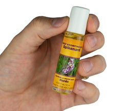 Gift-ready rolling bottle of spikenard anointing oil with packaging