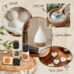 Gift-ready Soulorigin woody oils set