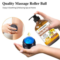 Massage oil gift set for him and her