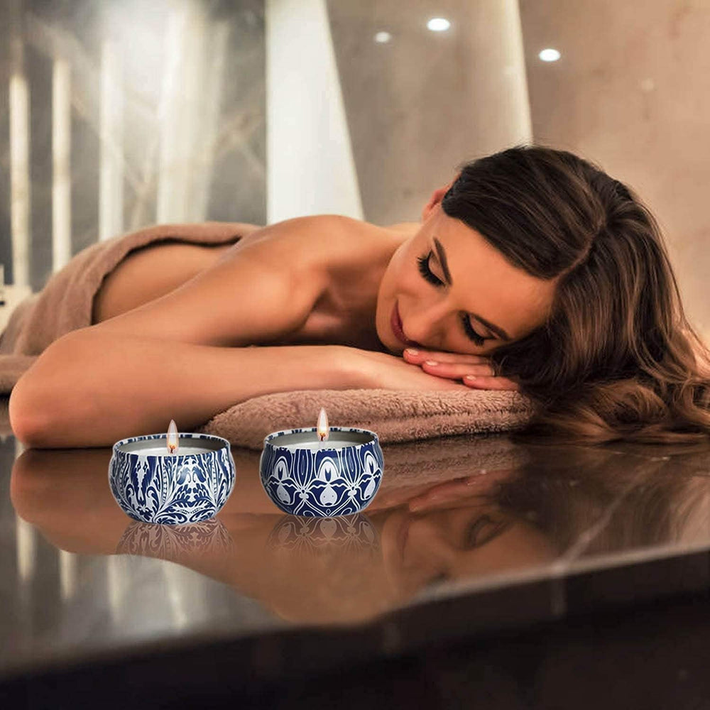 Long-lasting scented candles in gift-ready packaging
