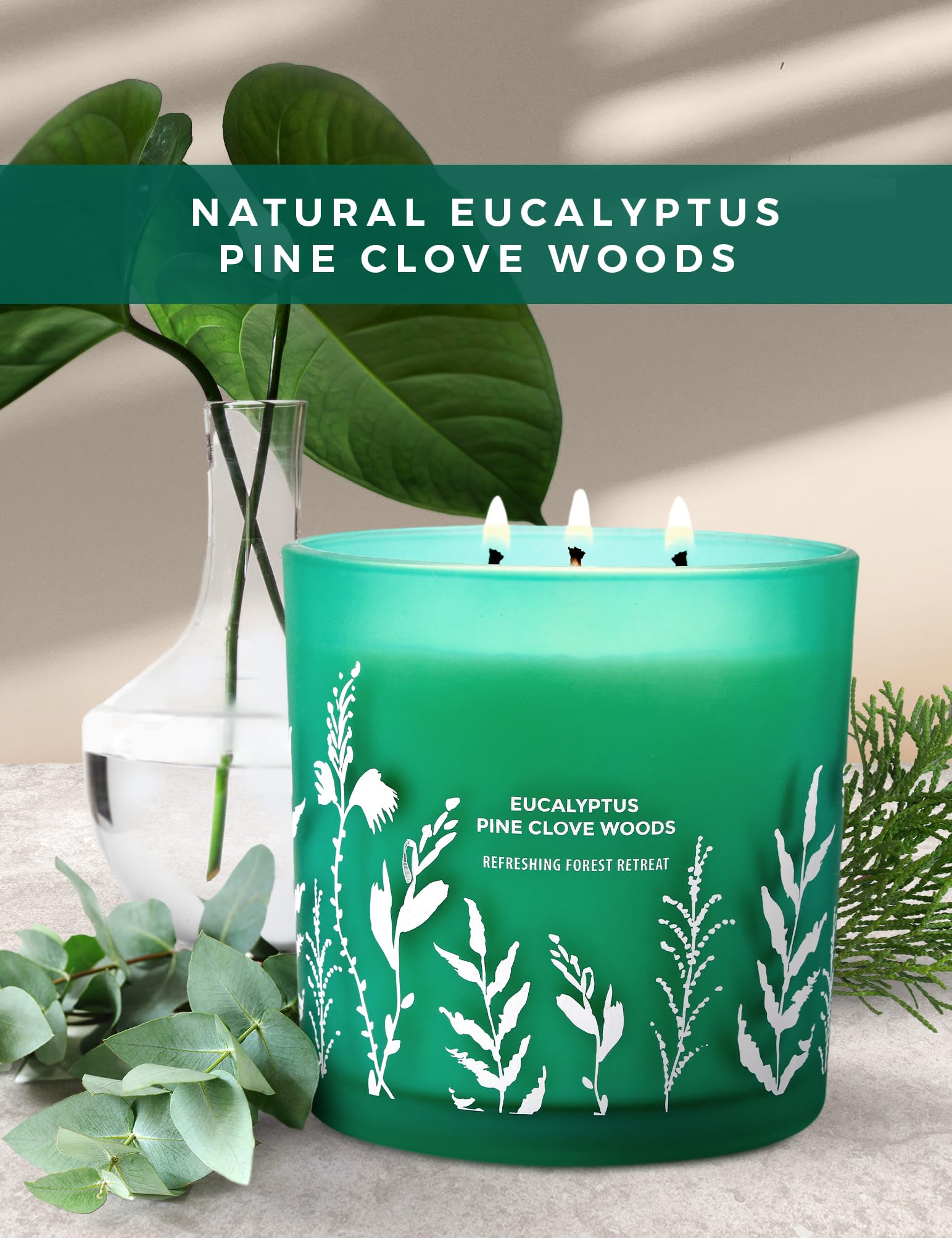GiftaWay 14.5 oz candle delivers long-lasting aroma without overpowering spaces.