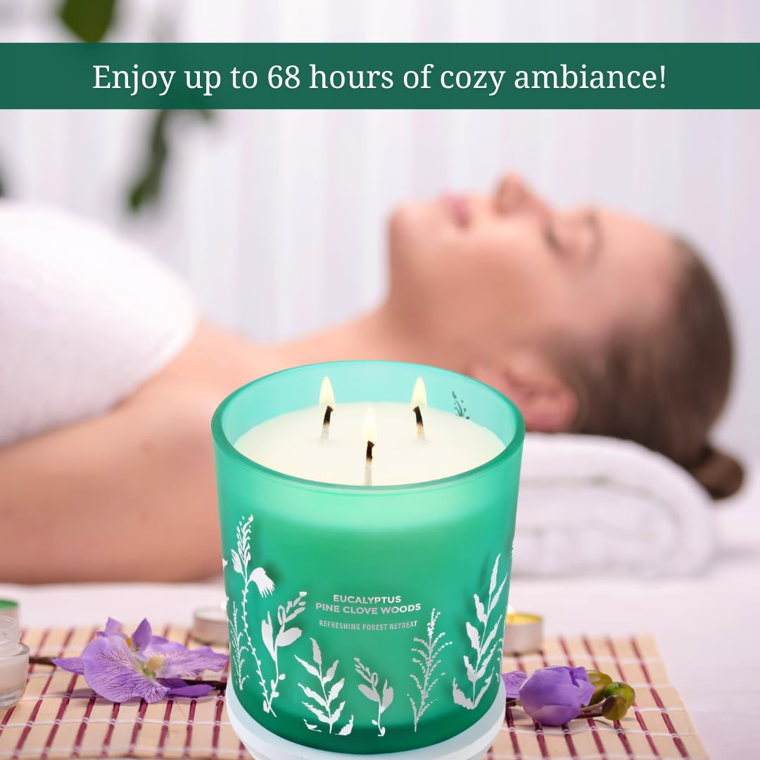 GiftaWay forest-inspired scent sets mood for meditation or focused reading.