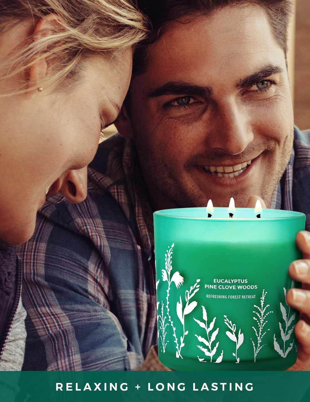 GiftaWay glass jar with wood lid showcases gift-ready packaging for holiday gifting.