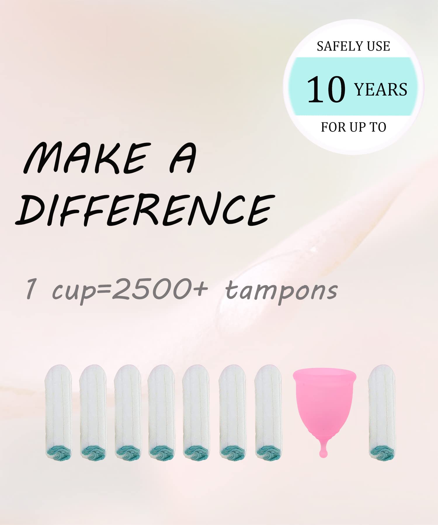 Ginalaia small menstrual cup ideal for first-time users and low cervix comfort