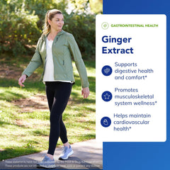 Ingredients panel for Ginger Extract