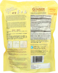 Ginger honey crystals sachets arranged for tea
