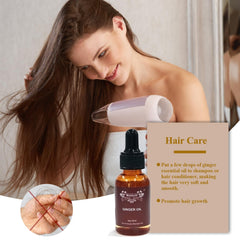 Ginger oil for baths, hair care and skin