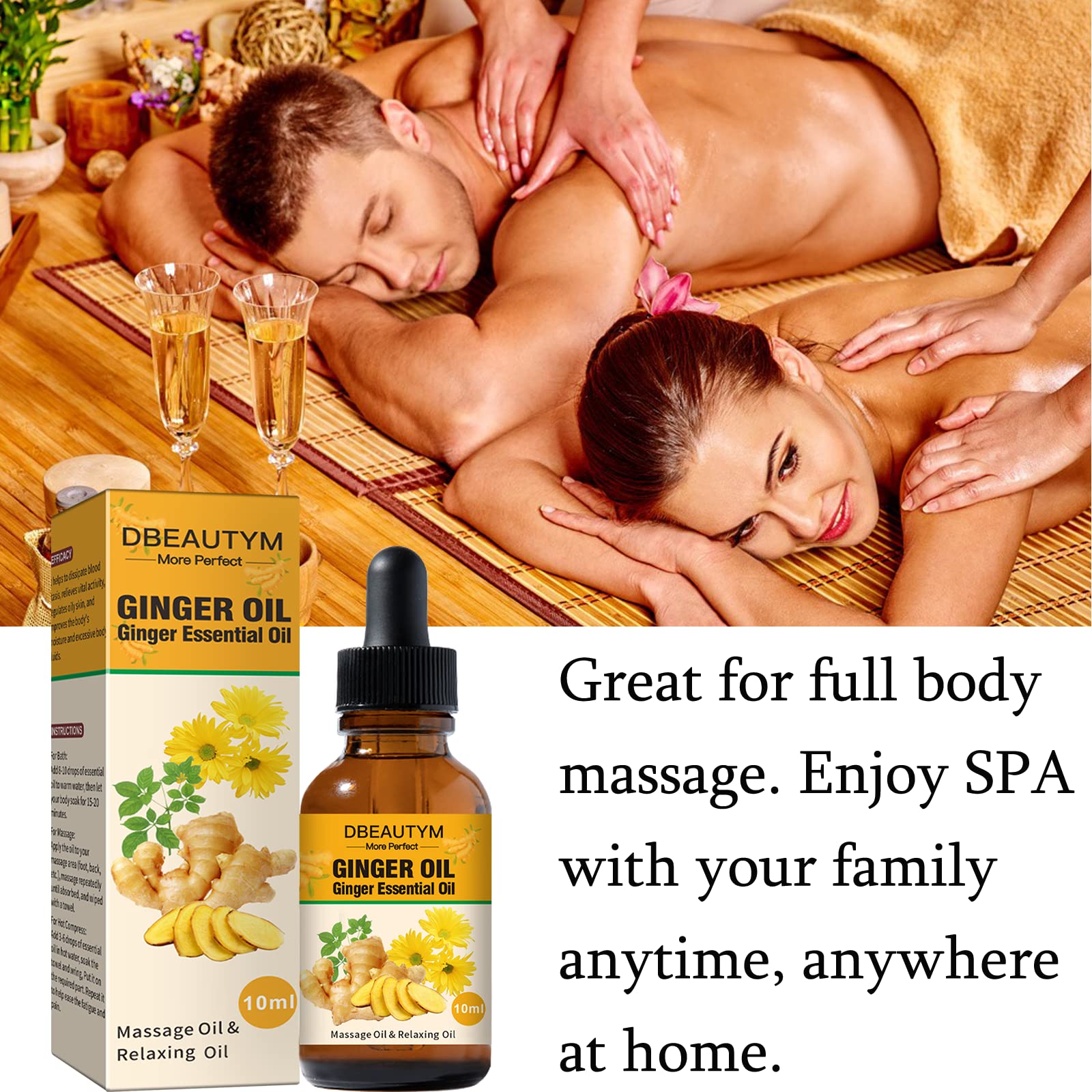 Gua Sha compatibility with ginger oil for skin nourishment