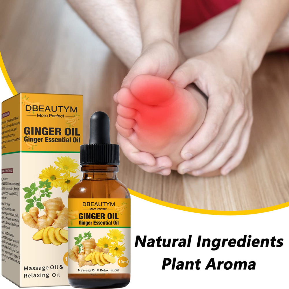 Arnica ginger oil warming massage for sore muscles