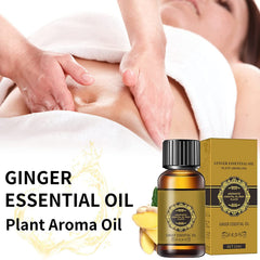 Relaxing warmer ginger massage oil