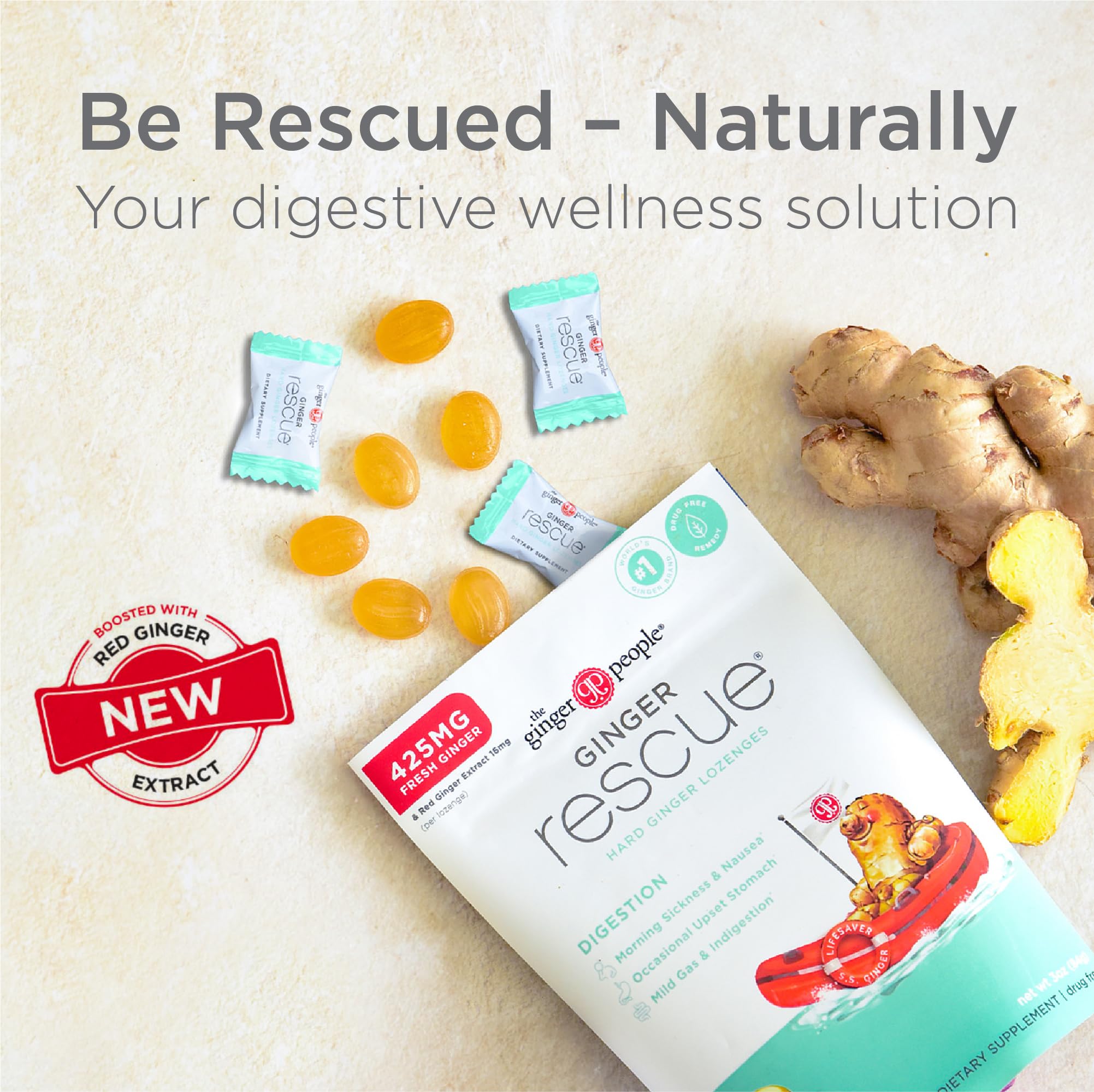 30 individually wrapped lozenges for on-the-go relief