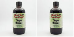 Holly Hill Health Foods Ginger Rescue Syrup 4oz bottle in a pack of 2