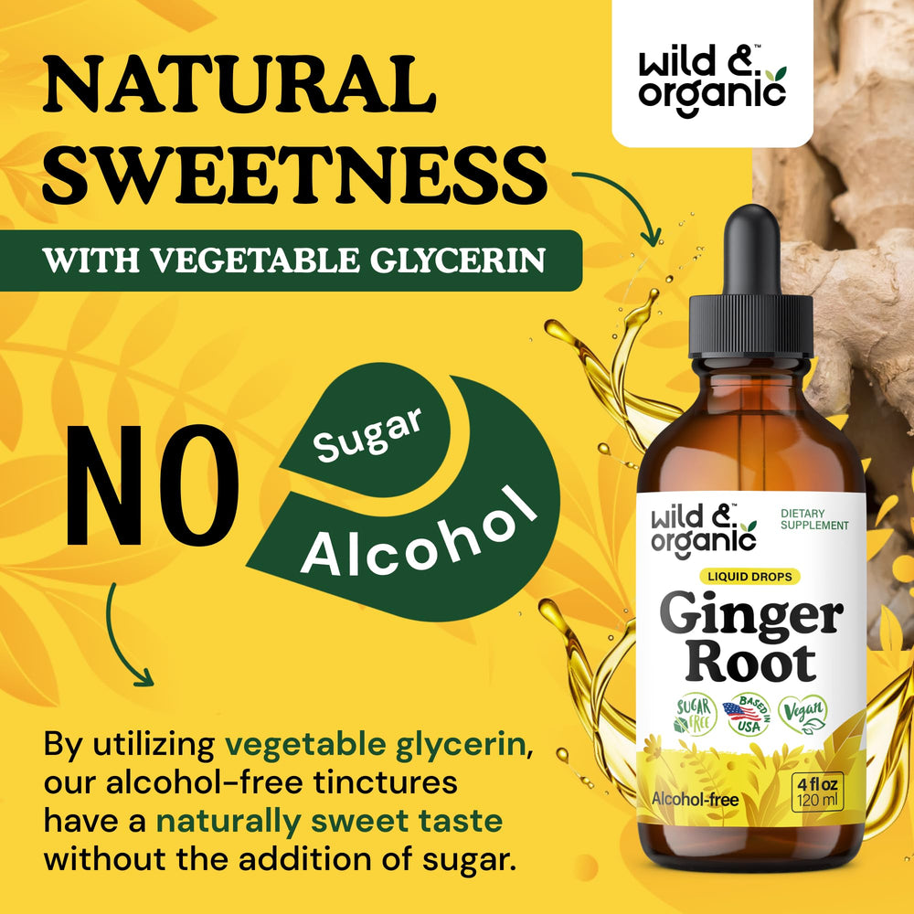 Ingredients include ginger root extract and vegetable glycerin