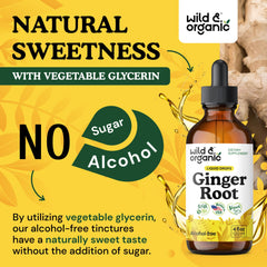 Ingredients include ginger root extract and vegetable glycerin