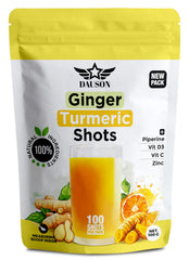 Ginger turmeric powder with piperine, vitamin C, D3 and zinc – 100 servings