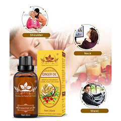 Massage oil being applied to skin in spa setting (4 of 8)
