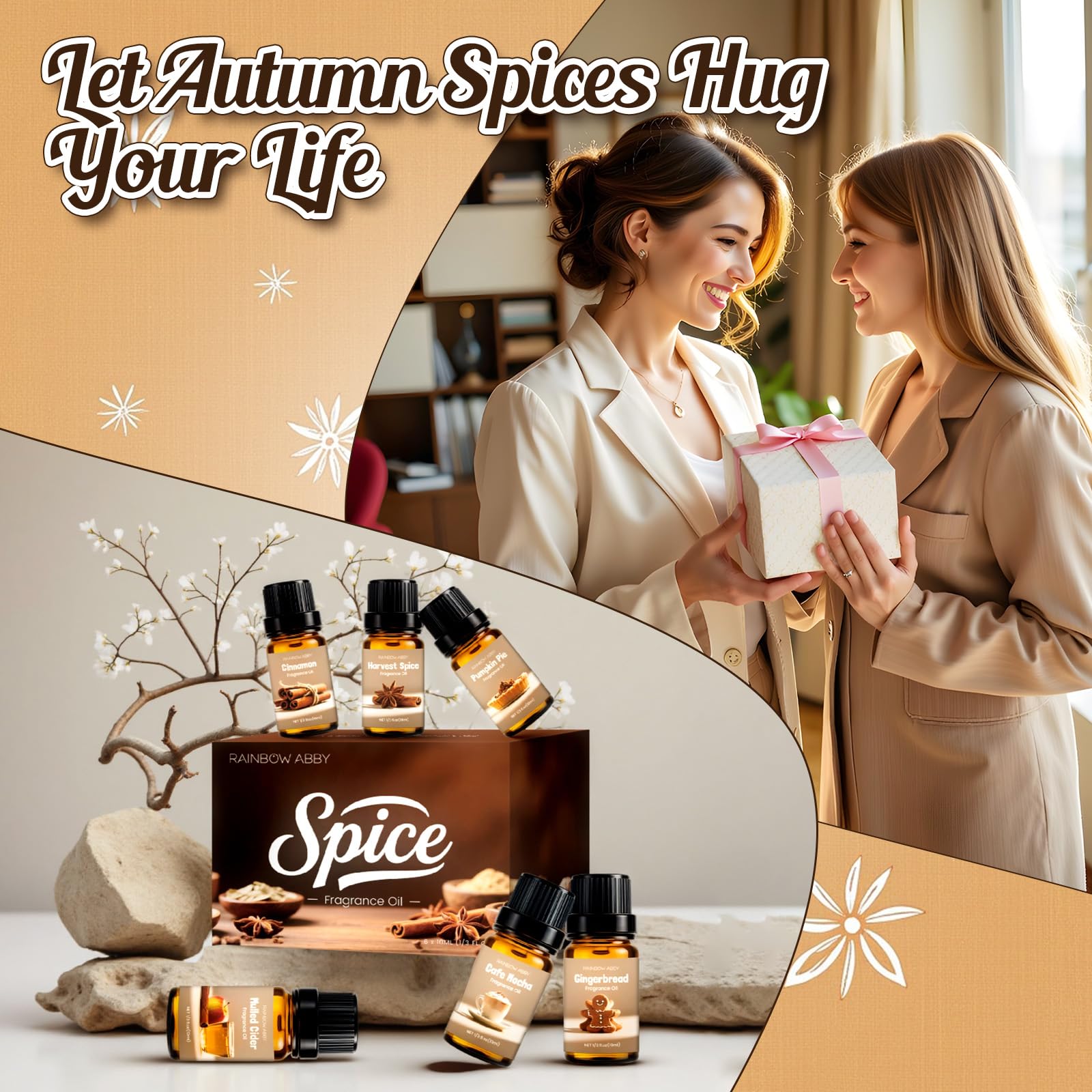 Gingerbread spice fragrance oil 6x10ml
