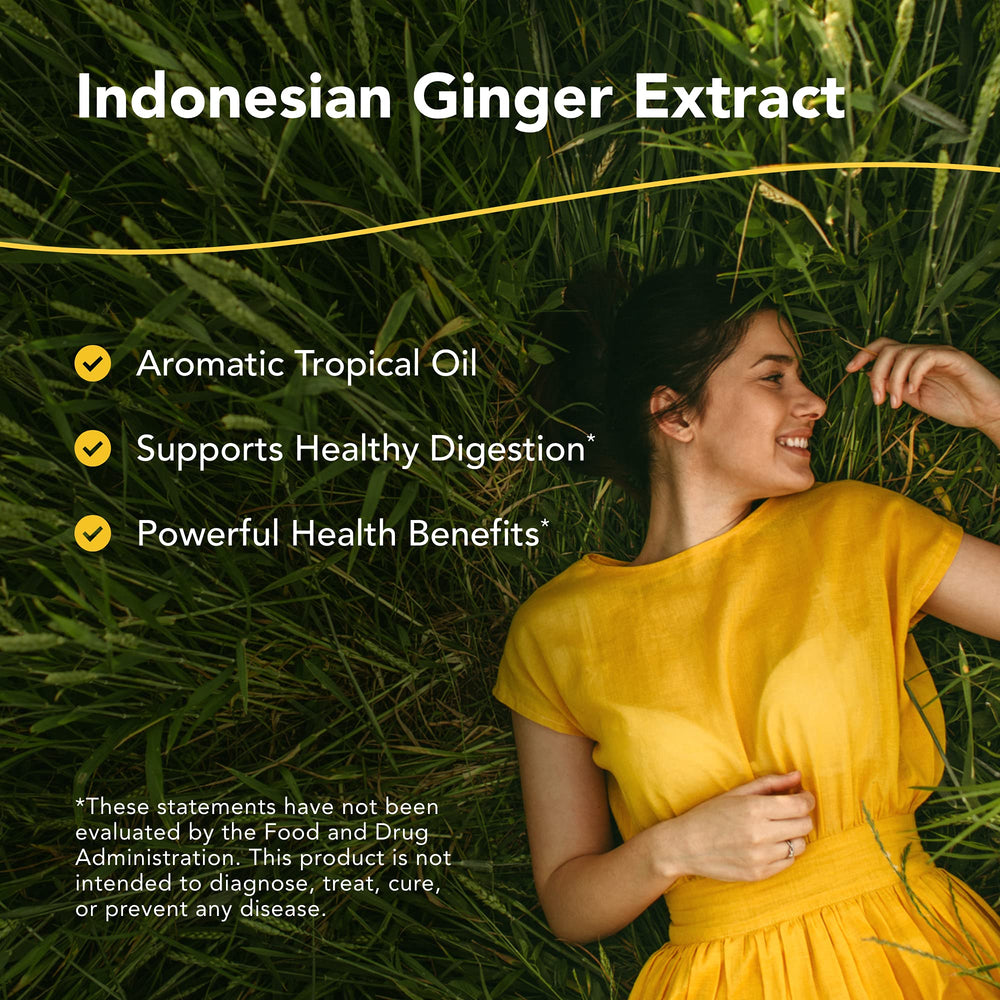 Gingerol Oil of Ginger 1 oz ingredients panel