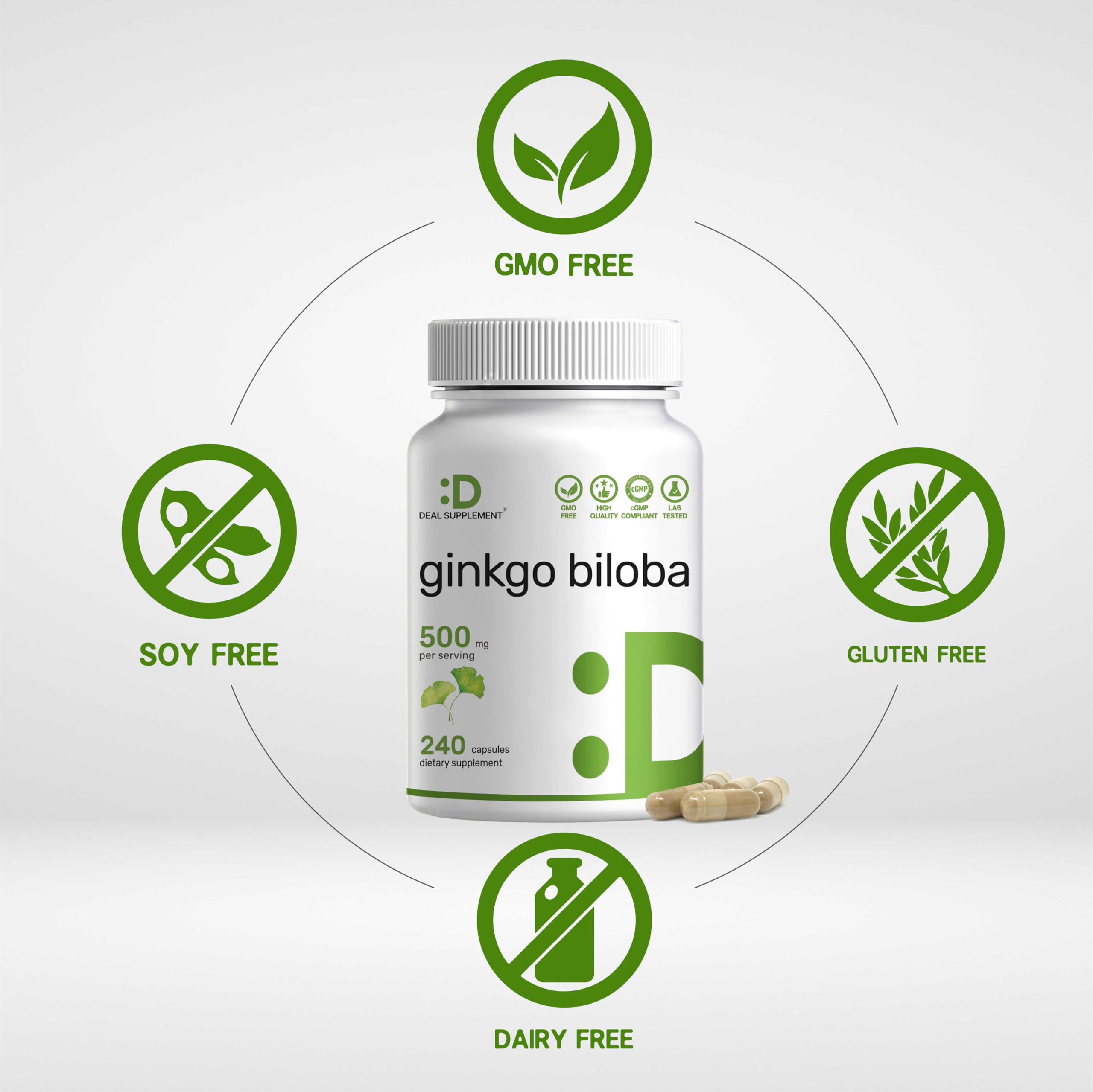USP-grade ginkgo flavonoid glycosides graphic