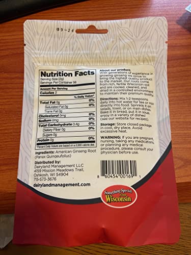 Ginseng powder added to a smoothie
