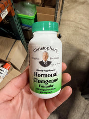 Ginseng root included in Hormonal Changease formula