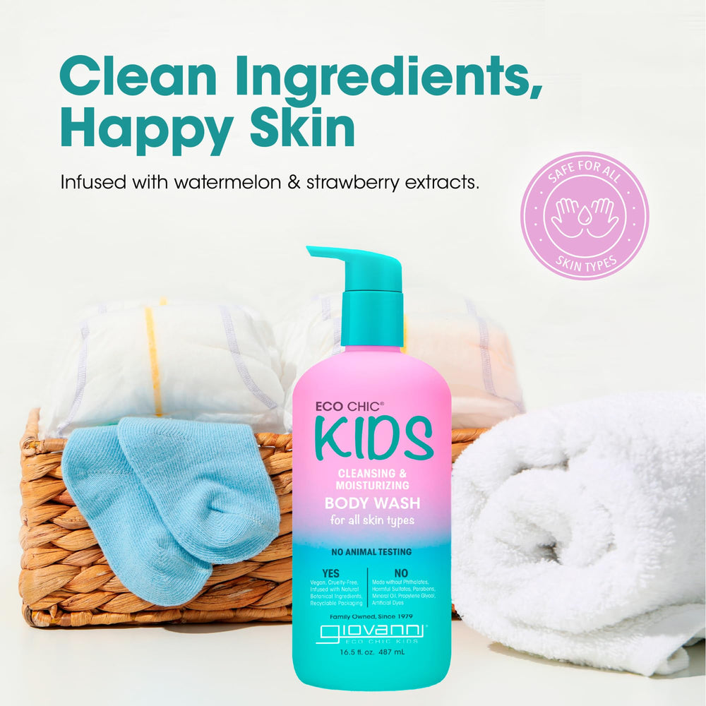 GIOVANNI Eco Chic KIDs Body Wash ingredients