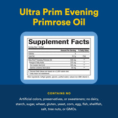 Graphic highlighting GLA omega-6 benefits for immune support and PMS
