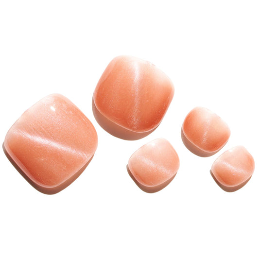 GLAMERMAID glossy UV finish press-on nails deliver salon-quality shine in minutes