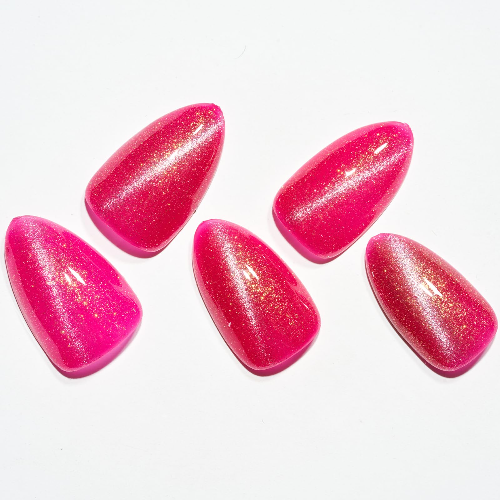 GLAMERMAID handmade glitter gel nails with salon-quality sparkle and durability.