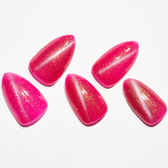 GLAMERMAID handmade glitter gel nails with salon-quality sparkle and durability.