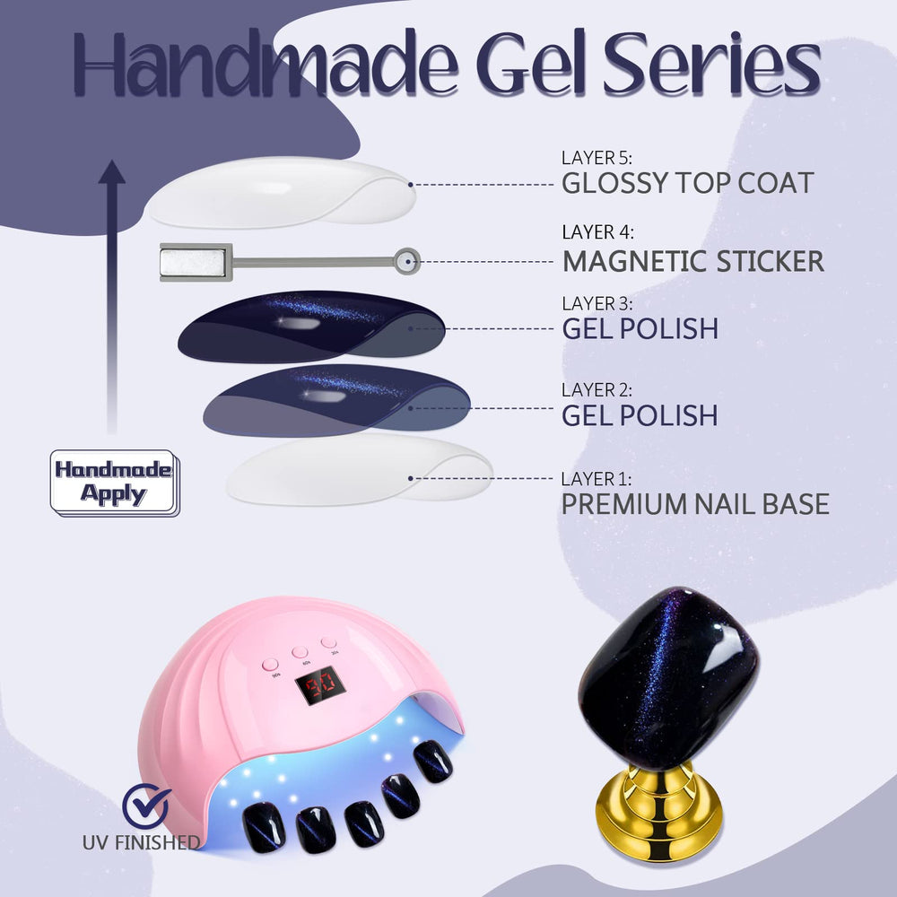 GlamerMaid DIY manicure kit lets you customize length and shape at home.