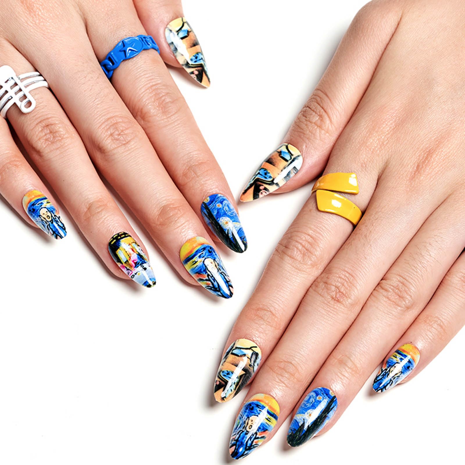 GLAMERMAID includes adhesive tabs and tools for easy application.