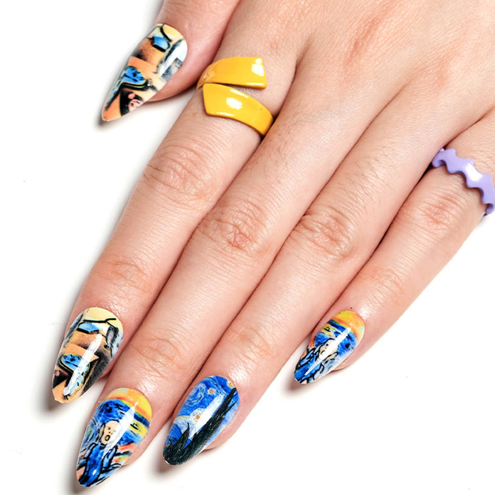 GLAMERMAID cuticle stick and file aid precise DIY shaping.