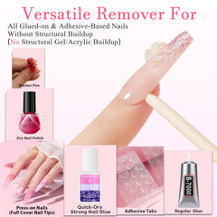 Glamonade odorless formula offers hassle-free removal with no strong fumes.