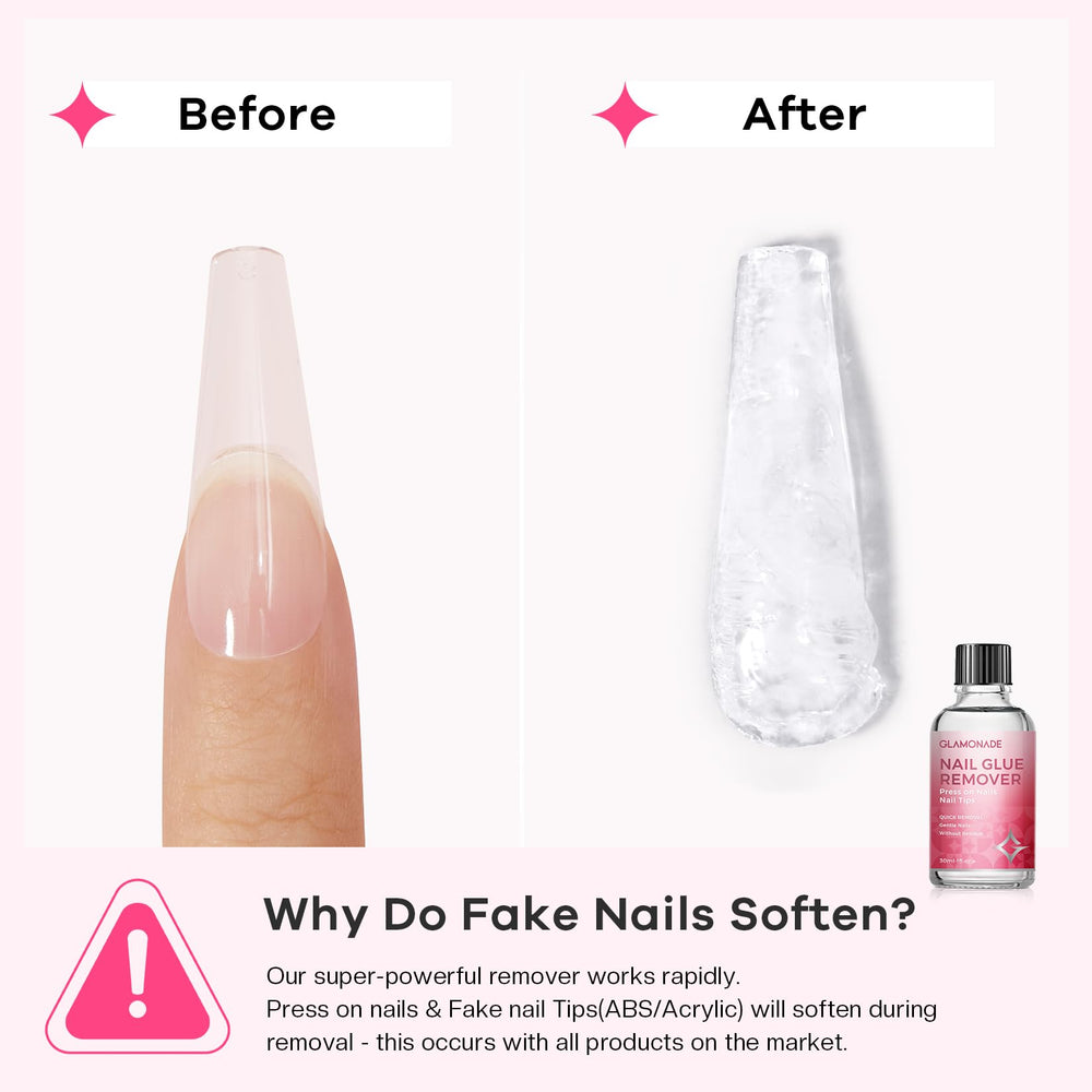 Glamonade safe skin-contact remover suitable for beginners and pros.