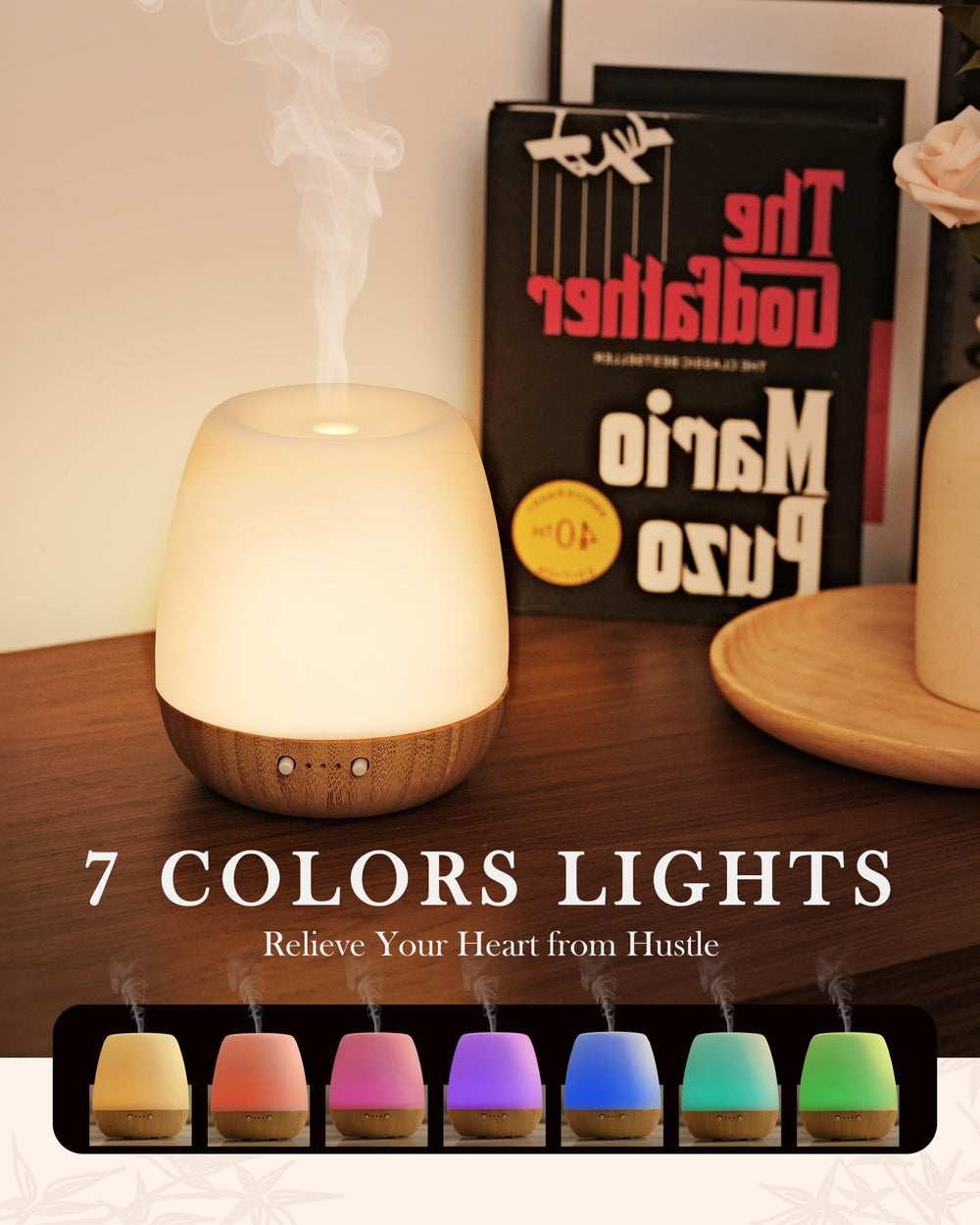 Gift-ready packaging for glass essential oil diffuser