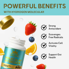 Glass of hydrogen-enriched water