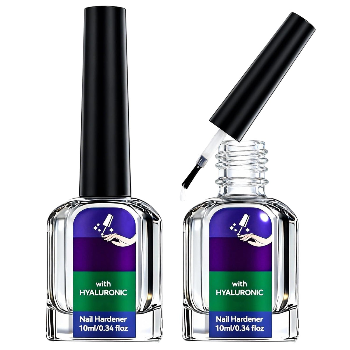 Glimmerella Nail Care Serum bottle for easy daily moisturization.
