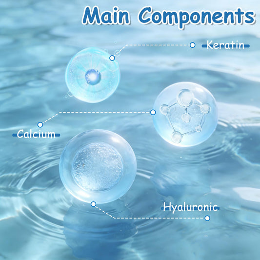 Glimmerella Nail Care Serum brush for precise cuticle application.