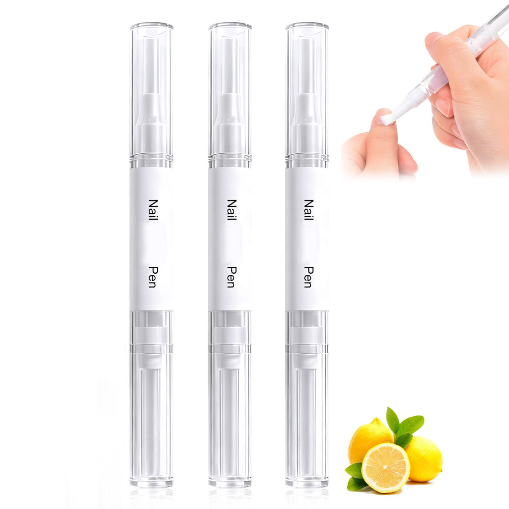 Glimmerella nail fungus pen 3pc set shown for home, office, and travel nail care.