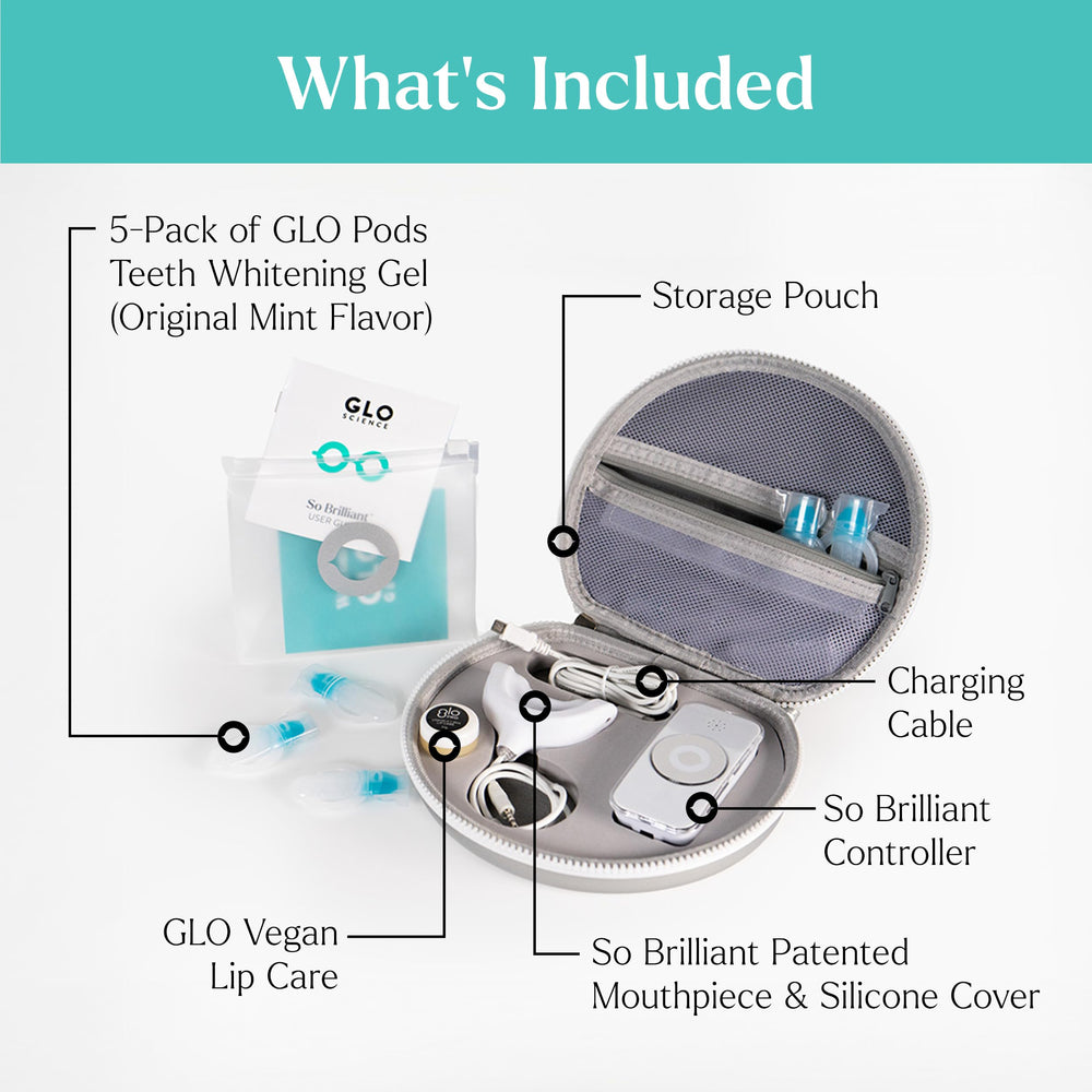 Patented warming mouthpiece with LED light technology