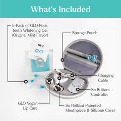 Patented warming mouthpiece with LED light technology