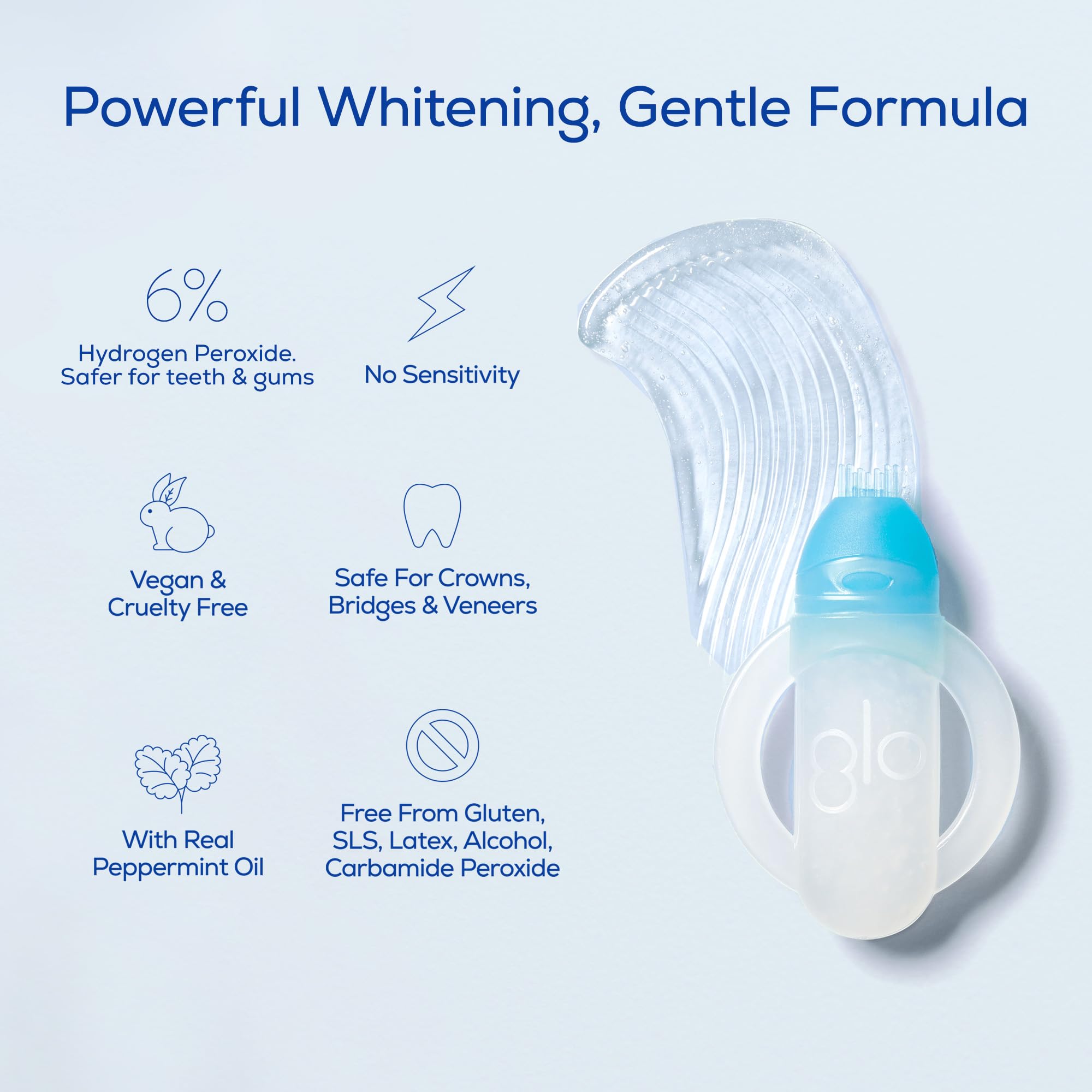 10 gel vials travel pack for GLO whitening