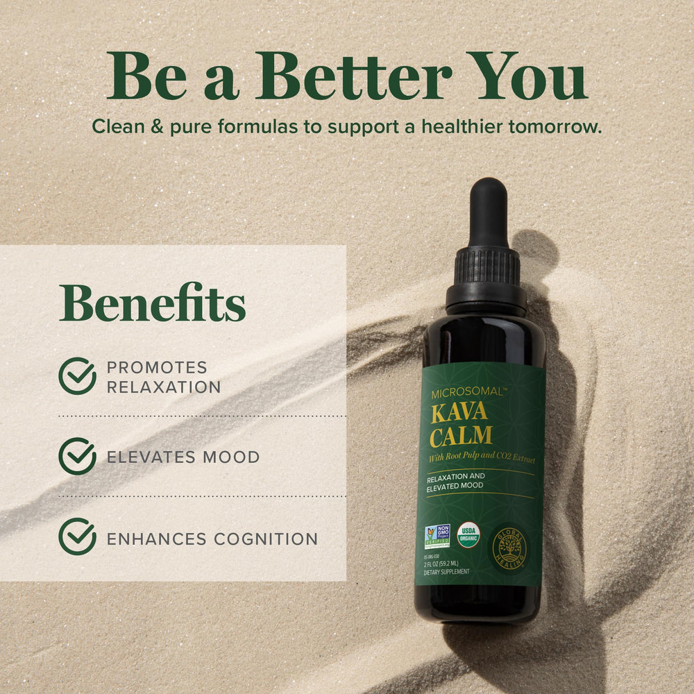 Bacopa extract and organic ingredients with kava