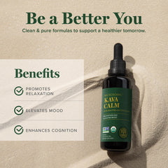 Bacopa extract and organic ingredients with kava