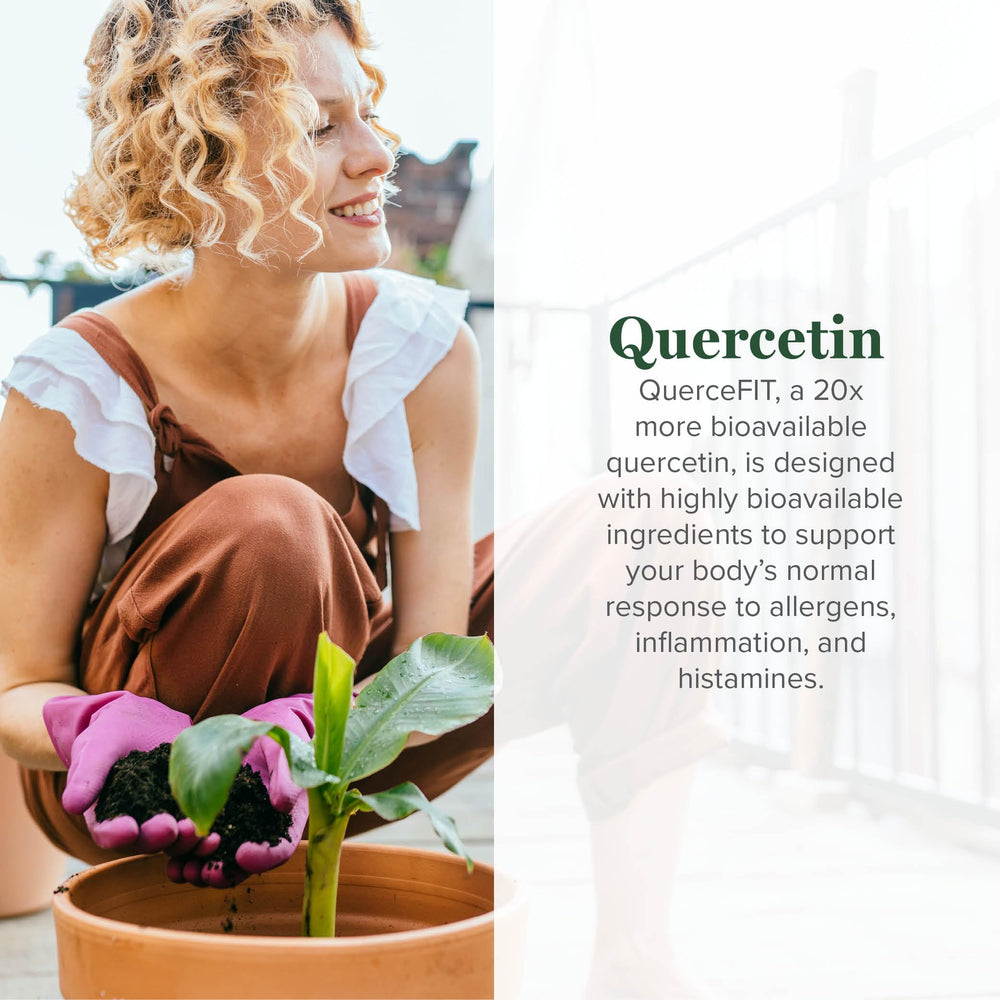 Global Healing Center QuerceFIT phytosome capsules with enhanced absorption.