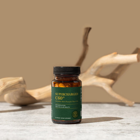 C60 fullerene with Organic MCT Powder ingredients